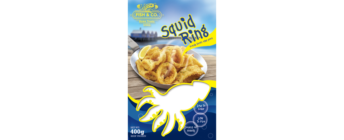 Pan Fried Cajun Squid Rings